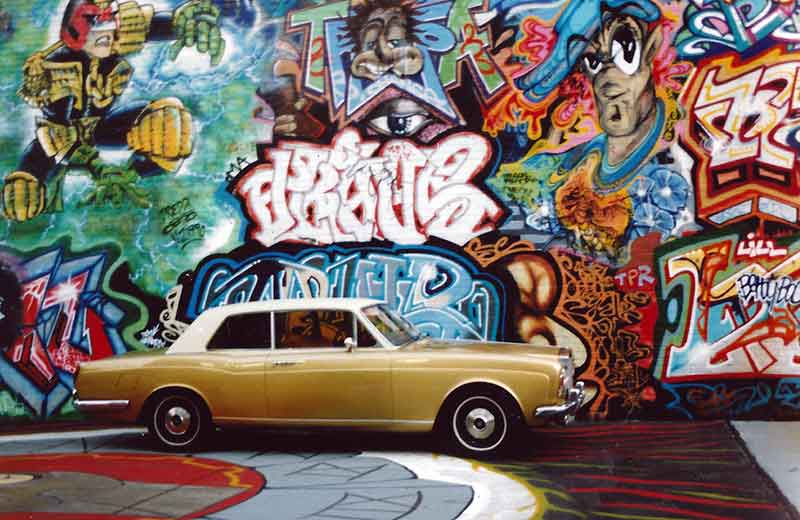 Tonys Gold Rolls at Graffiti Hall of Fame